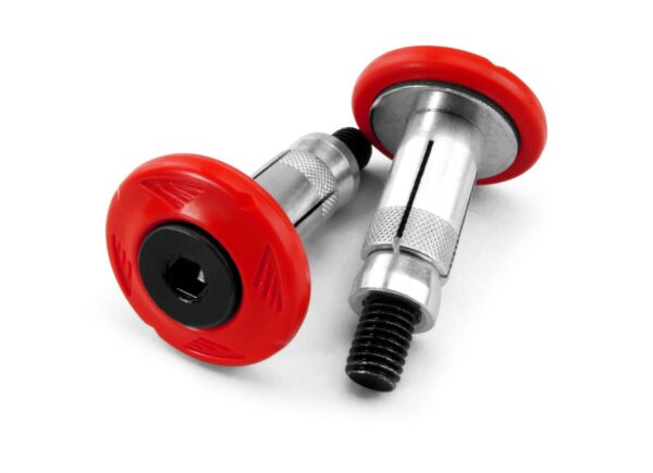 CYCRA GRIP ARMOR W/BAR END RED