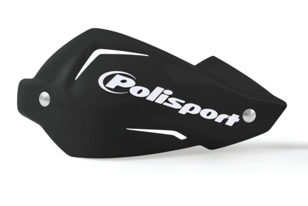 POLISPORT HANDGUARDS TOUQUET W/BOLTS BK