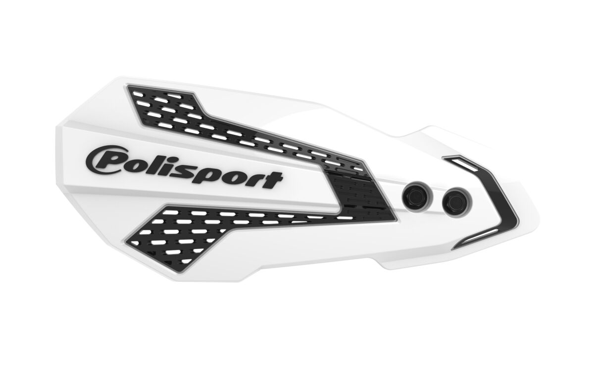 POLISPORT HANDGUARDS MX FLOW WH/BK