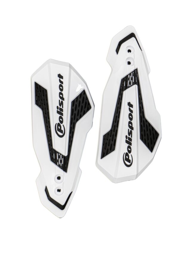 POLISPORT HANDGUARDS MX FLOW WH/BK