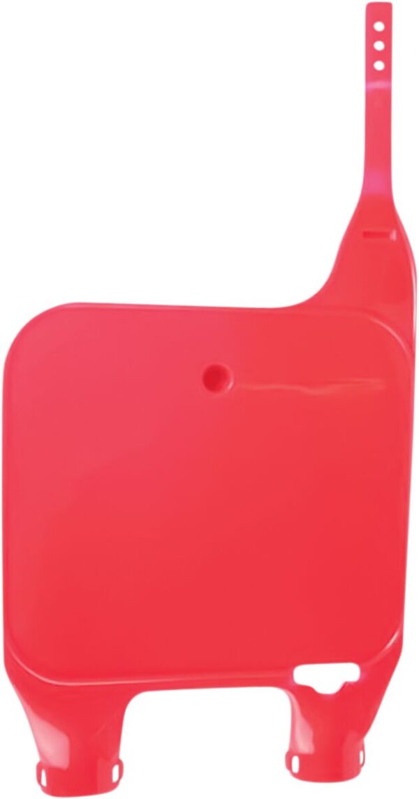 UFO FRT #PLATE CR FLO. RED
