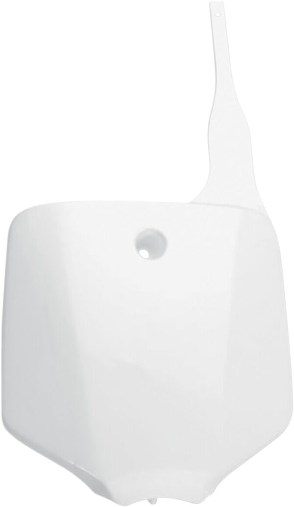 UFO FRONT #PLATE KX65 01-18 WHT