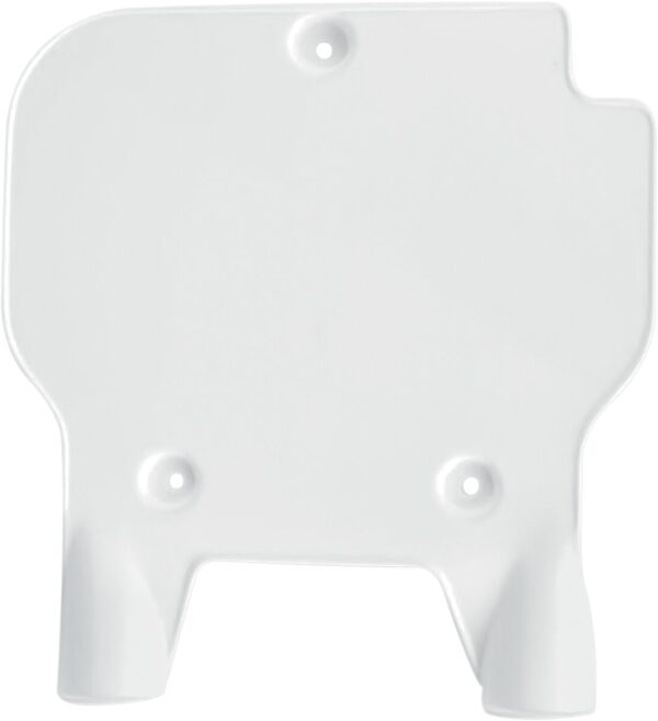 UFO FRT #PLATE KX80 91-97 WHT