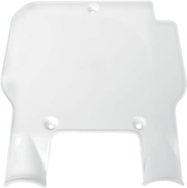 UFO FRT #PLATE KX 89-95 WHITE