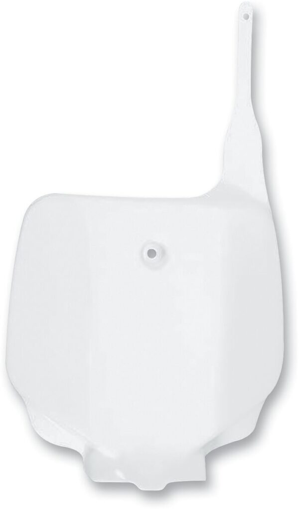 UFO FRT#PLATE KX80/85 98-13 WHT