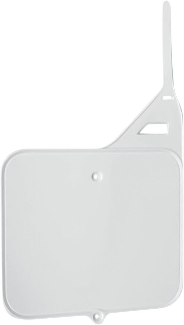 UFO FRT #PLATE RM'S 87-95 WHT
