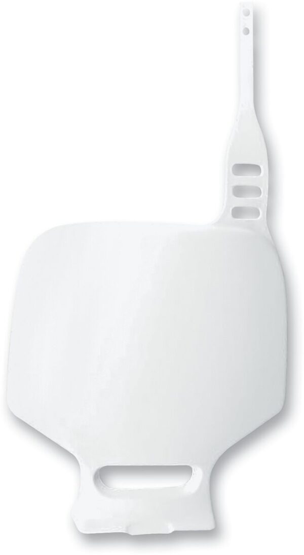 UFO FRONT#PLATE YZ80 93-14 WHITE