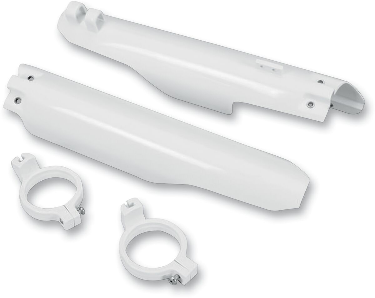 UFO FORK SLIDR PROT 99-00 RM WHT