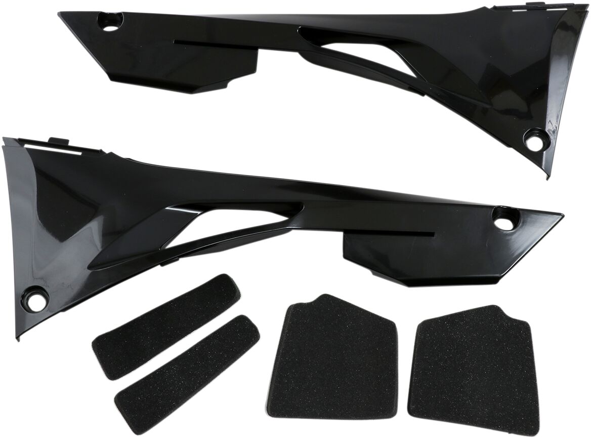 UFO AIRBOX CVR CRF450R/RX 17- BLK