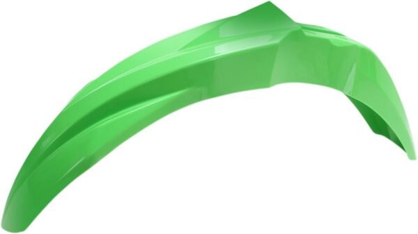 UFO FENDER FRT KXF250 GREEN