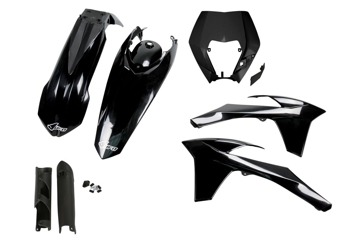 UFO BODY KIT FULL EXC 12-13 BLK
