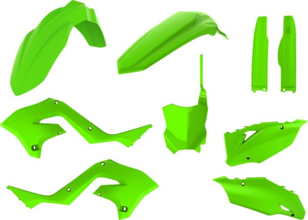 POLISPORT BODYKIT KX 03-08 RESTYLE FL GN