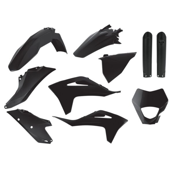 POLISPORT BODY KIT FULL GGAS EC/F 21- BK