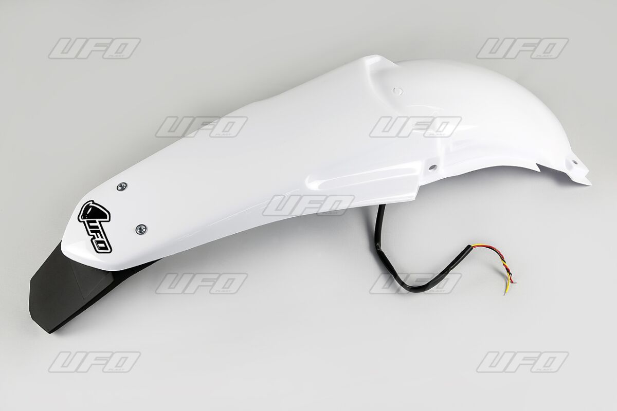 UFO FENDER RR W LED YZ WH